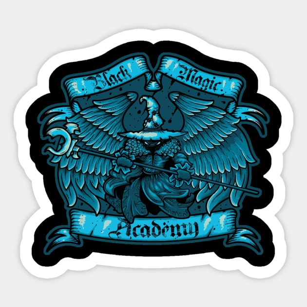 Black Magic Academy Sticker by LetterQ